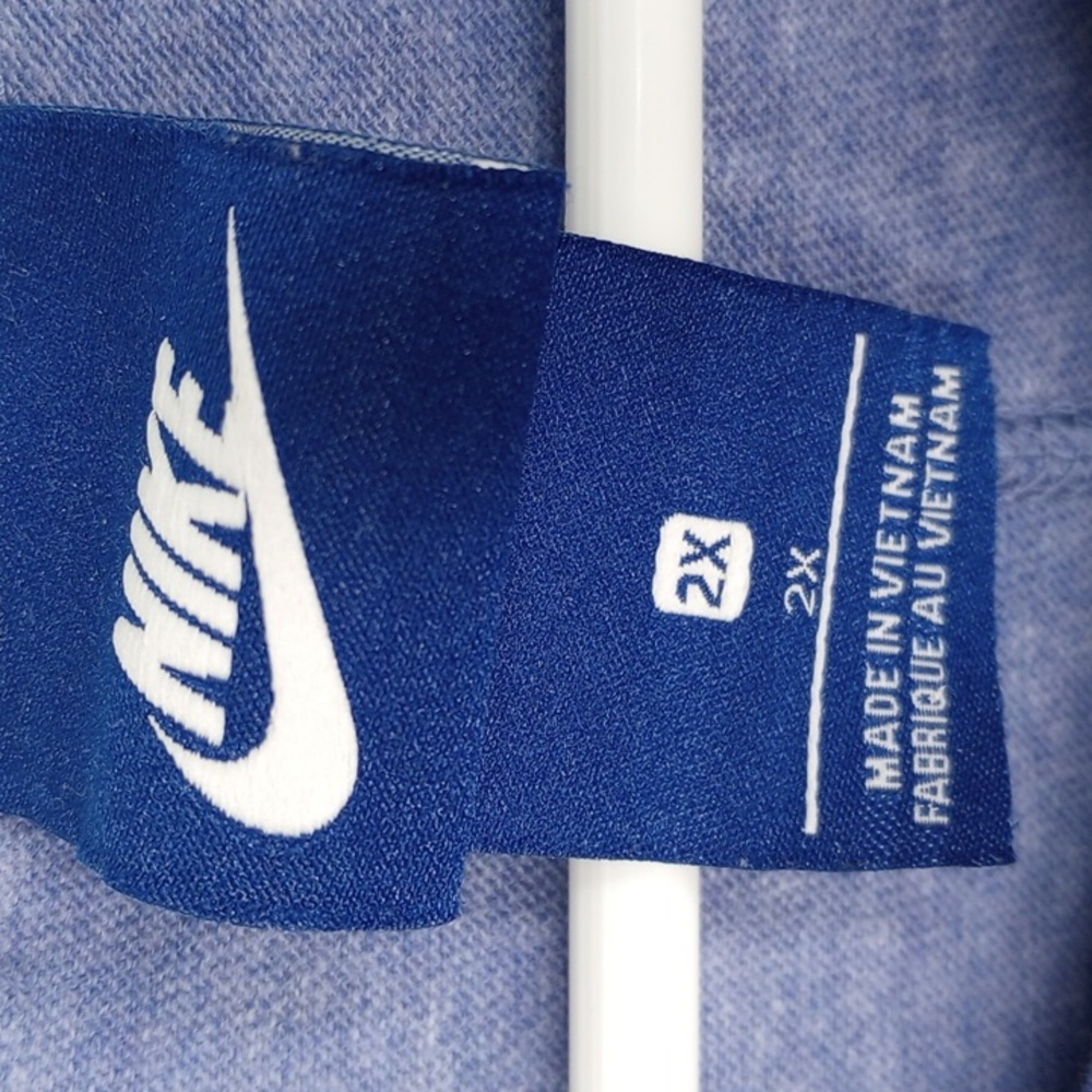 Nike Vintage Gym T-shirt Dress Size 2X Organic Cotton Blend - Picture 7 of 12